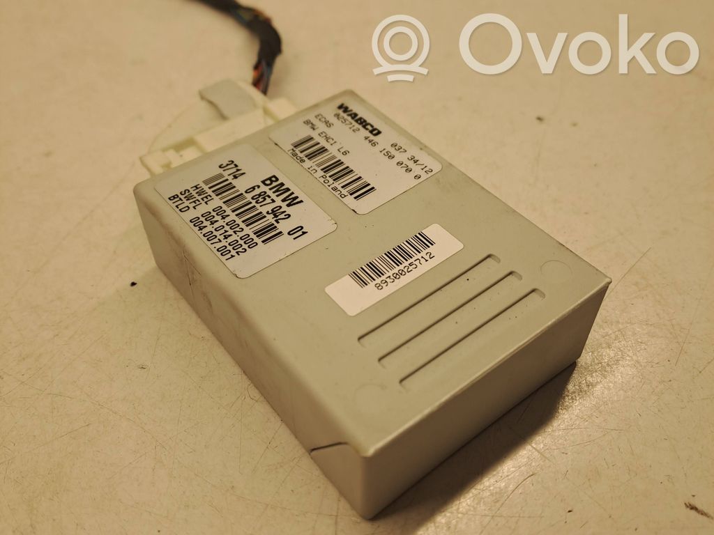 BMW 7 F01 F02 F03 F04 Sterownik / Moduł zawieszenia pneumatycznego 