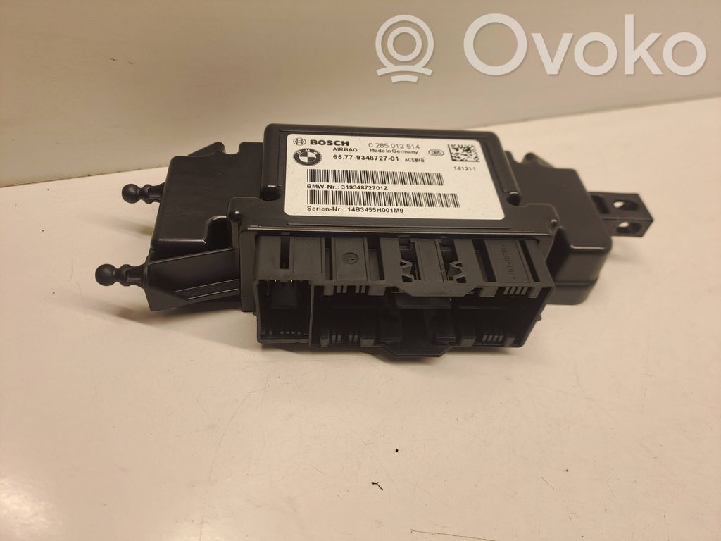 Sterownik / Moduł Airbag   0285012514,9348727,39348727