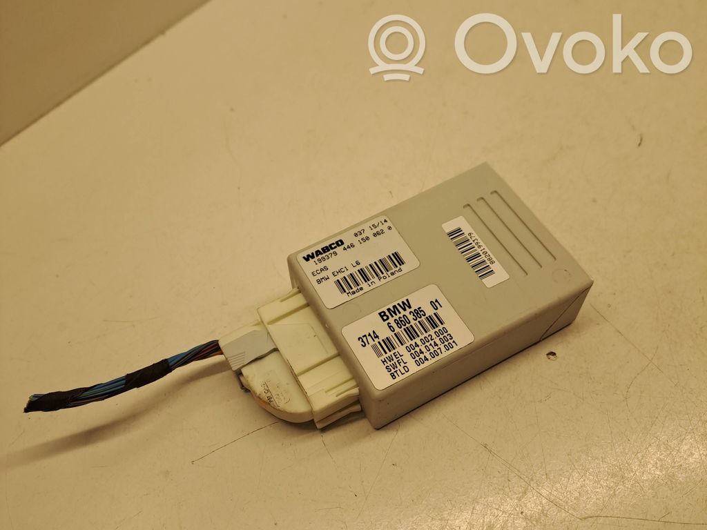 BMW 7 F01 F02 F03 F04 Sterownik / Moduł tylnego zawieszenia pneumatycznego 