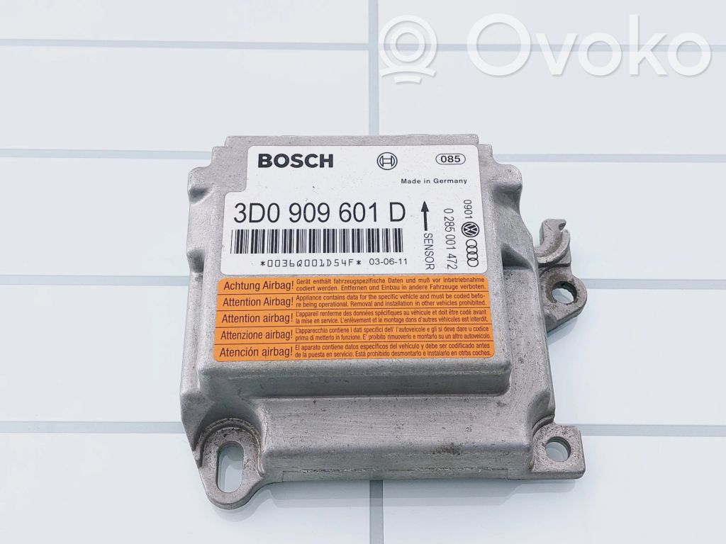 Volkswagen Phaeton Airbag control unit/module 