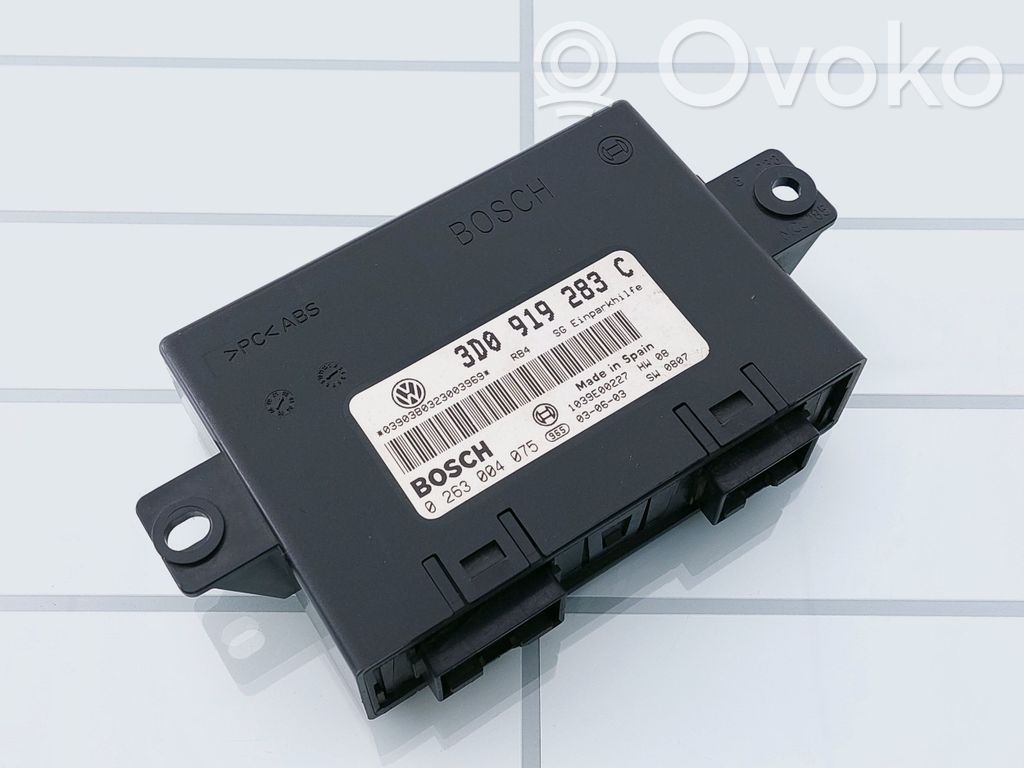 Volkswagen Phaeton Parking PDC control unit/module 