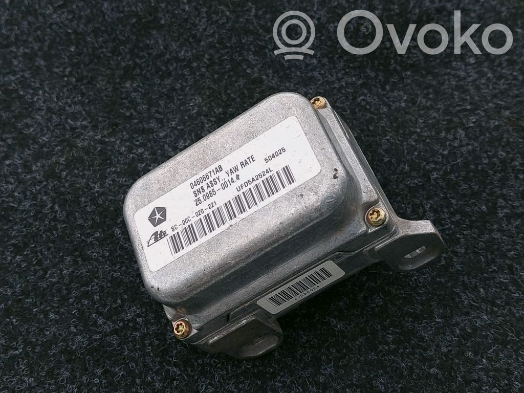 Chrysler 300 - 300C Sensor ESP de aceleración de frecuencia del intermitente 