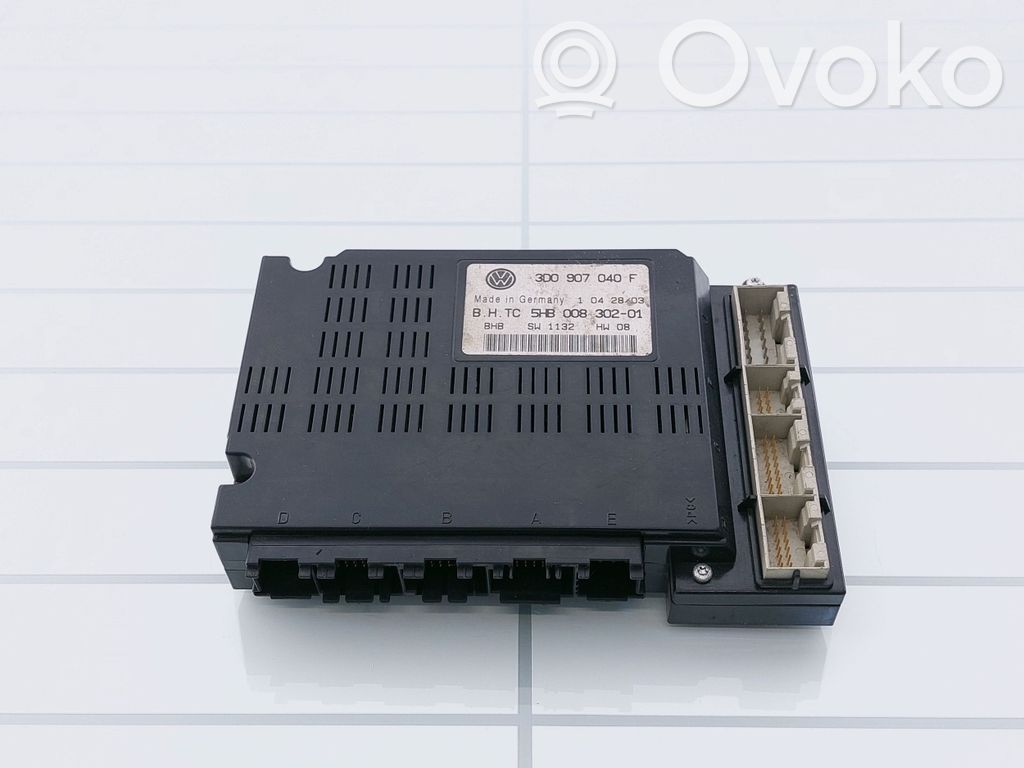 Volkswagen Phaeton Air conditioning/heating control unit 