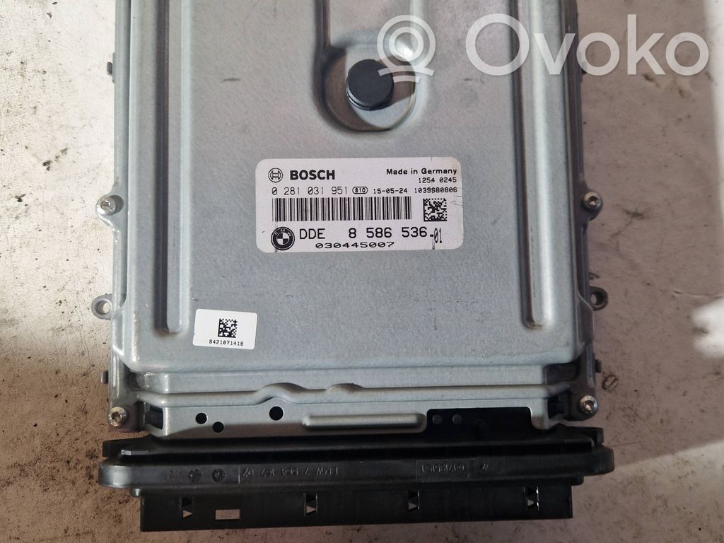 BMW 3 F30 F35 F31 Engine control unit/module 