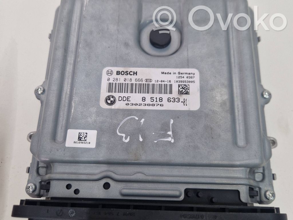 BMW 6 F12 F13 Engine control unit/module 