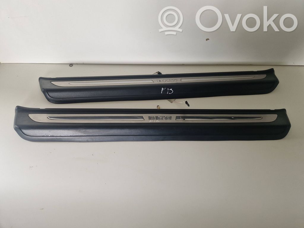 BMW 6 F12 F13 Zestaw listew progowych (wewnętrznych) 