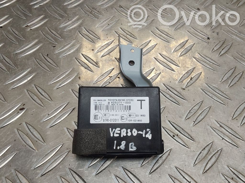 Toyota Verso Immobilizer control unit/module 