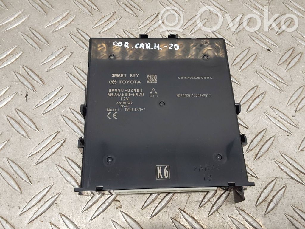 Toyota Corolla E210 E21 Keyless (KESSY) go control unit/module 