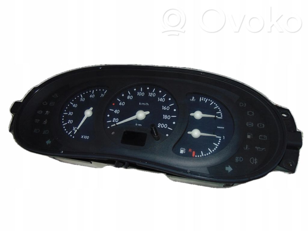 Renault Clio II Vitezometru (grup de instrumente) 