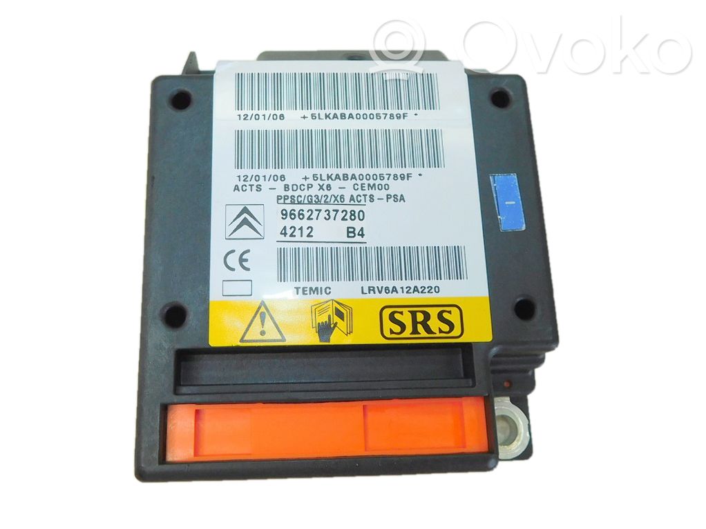 Airbagsensor Crashsensor Drucksensor   9662737280,185507