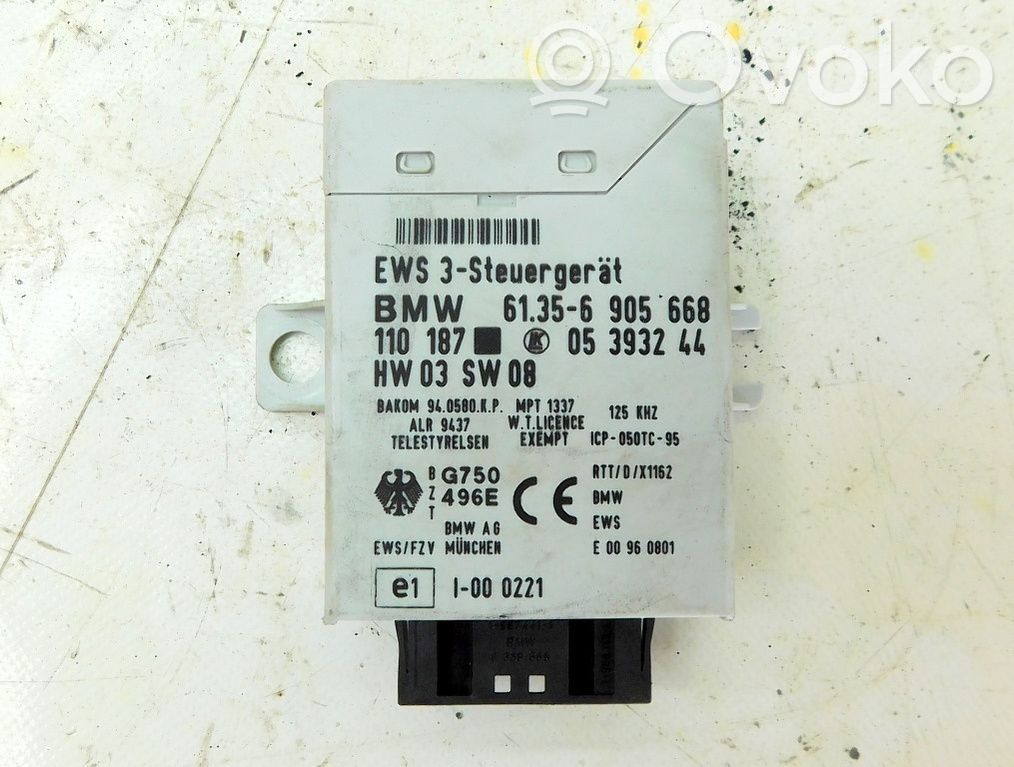 Immobilizer control unit/module   6905668,192072