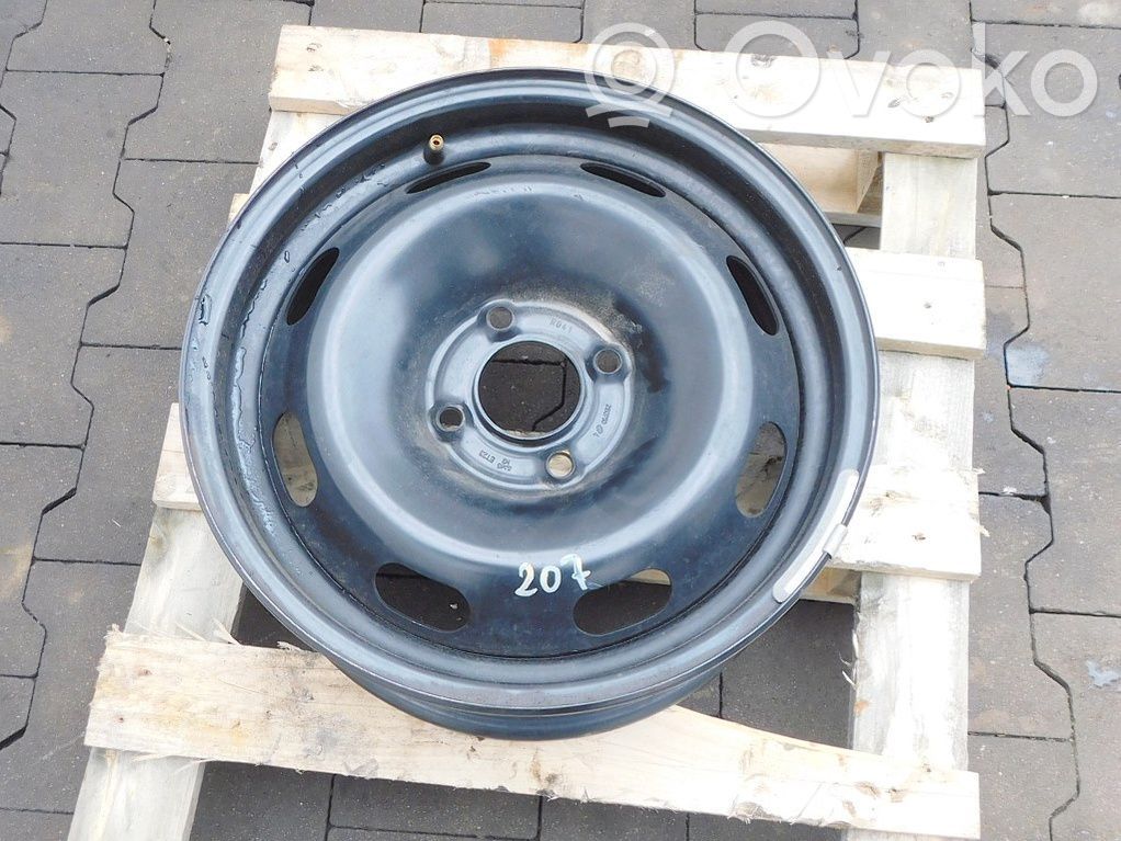 Peugeot 207 R15 steel rim 