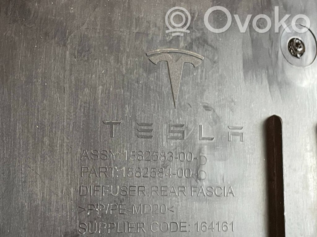 Tesla Model 3 Capac/apărătoare inferioară bară spate 
