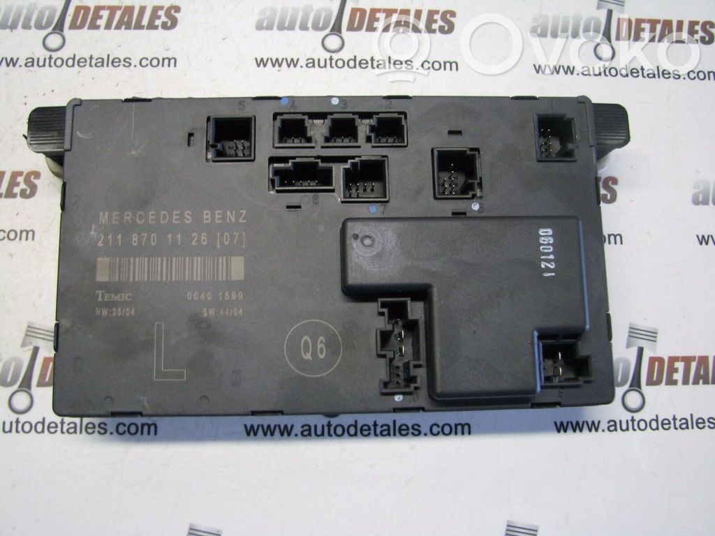 Mercedes-Benz E W211 Door control unit/module 