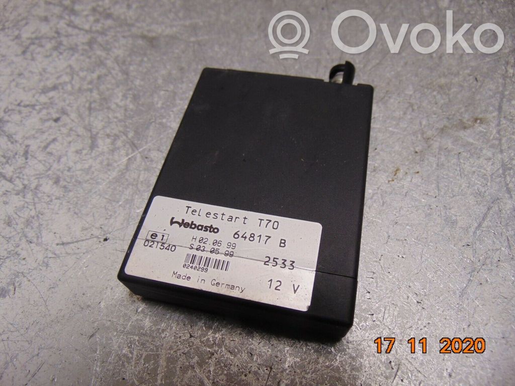 Peugeot 806 Other control units/modules 