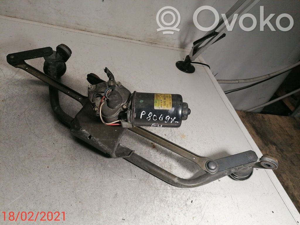 Peugeot 806 Etupyyhkimen vivusto ja moottori 