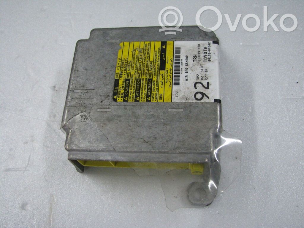 Toyota Corolla Verso AR10 Airbag control unit/module 