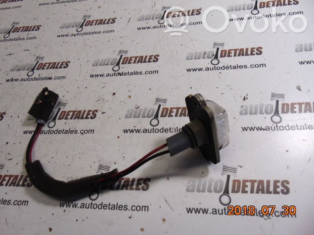 KIA Soul Éclairage de plaque d'immatriculation 
