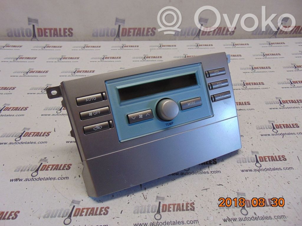 Toyota Corolla Verso AR10 Climate control unit 