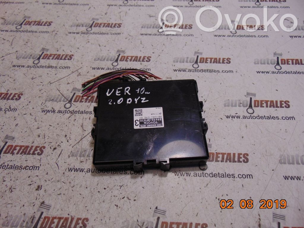 Toyota Verso Other control units/modules 