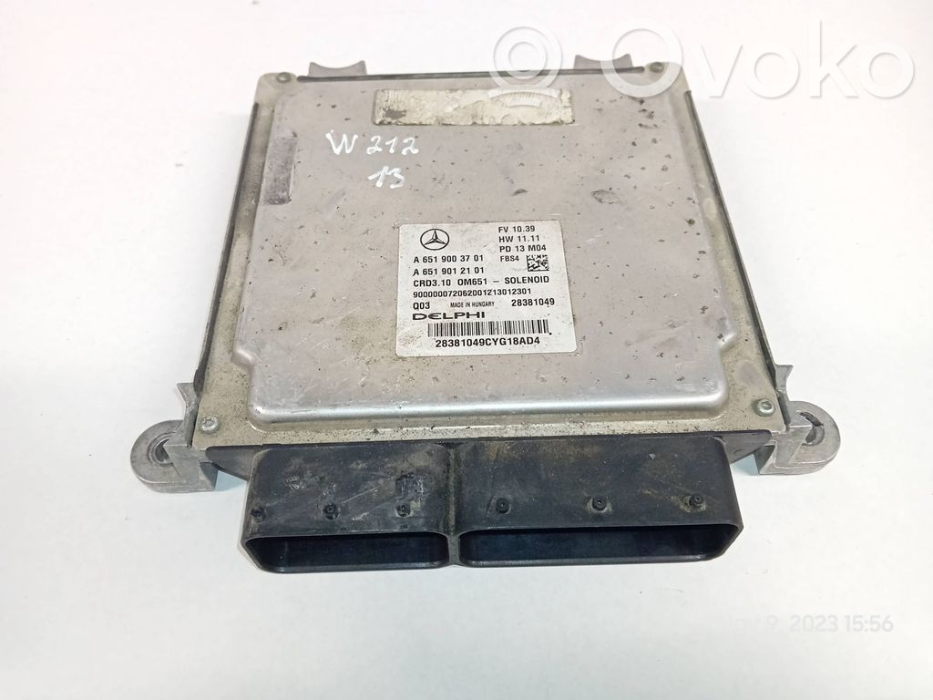 Mercedes-Benz E W212 Engine control unit/module 