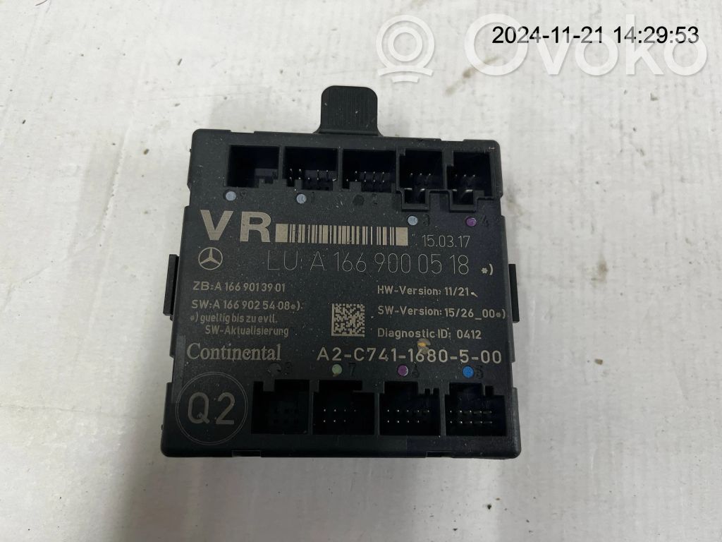 Mercedes-Benz B W246 W242 Other control units/modules 
