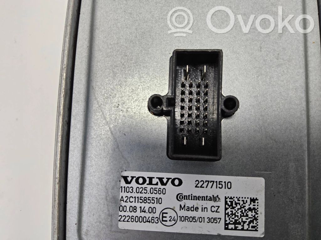 Volvo XC60 Módulo de control de balasto LED 