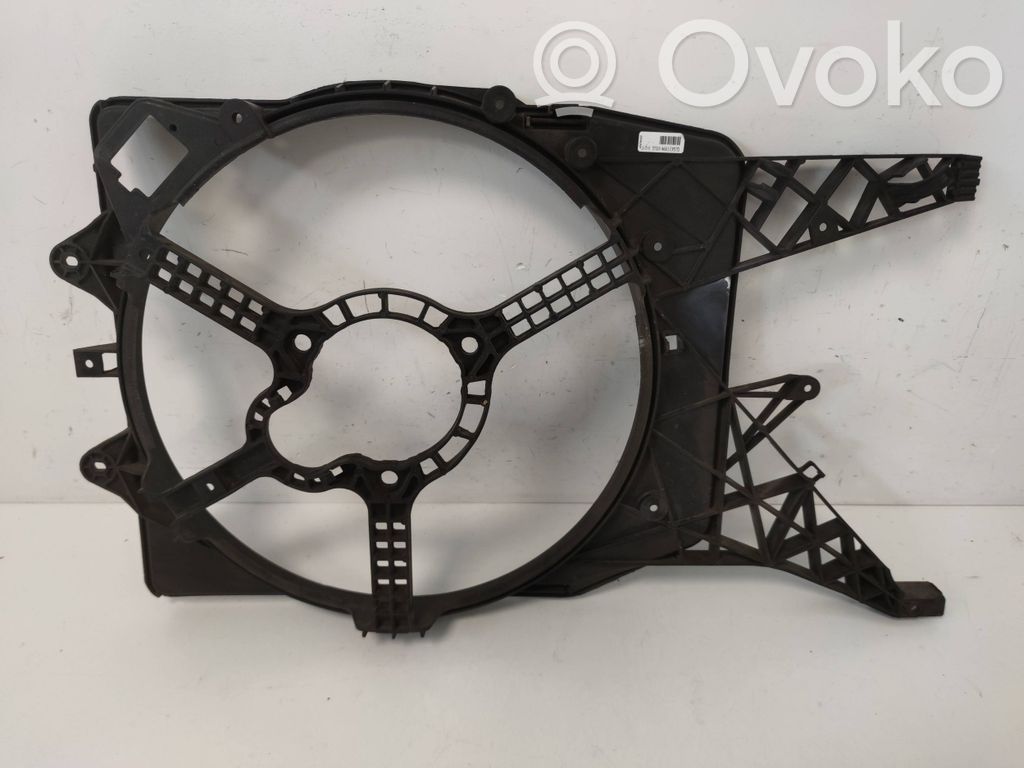 Opel Corsa D Radiator cooling fan shroud 