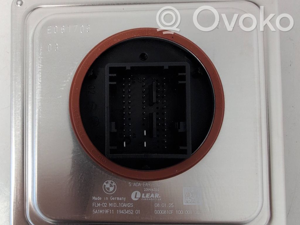 BMW X5 G05 Módulo de control de balasto LED 