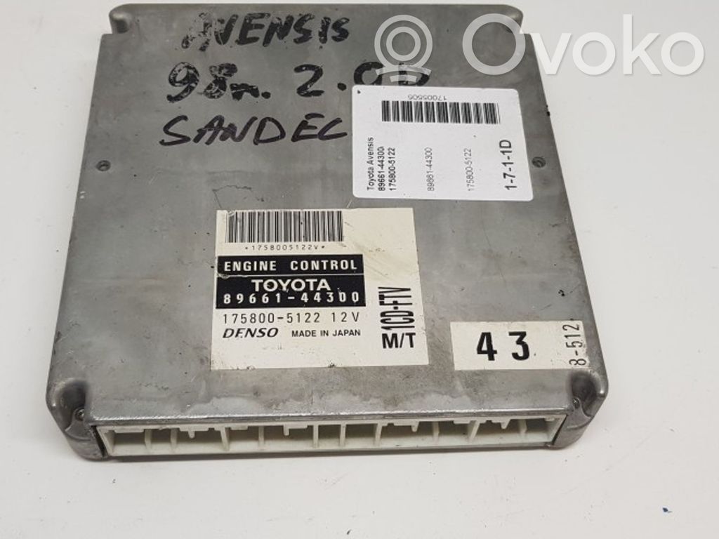 Toyota Avensis T220 Engine control unit/module 