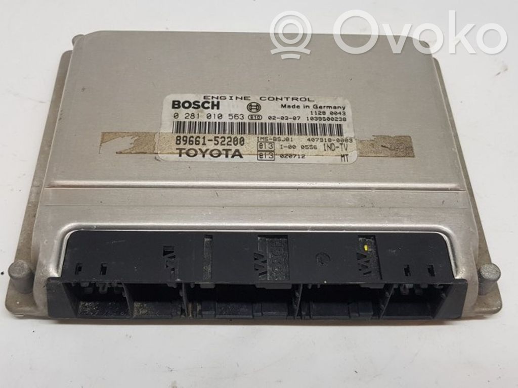 Toyota Yaris Engine control unit/module 