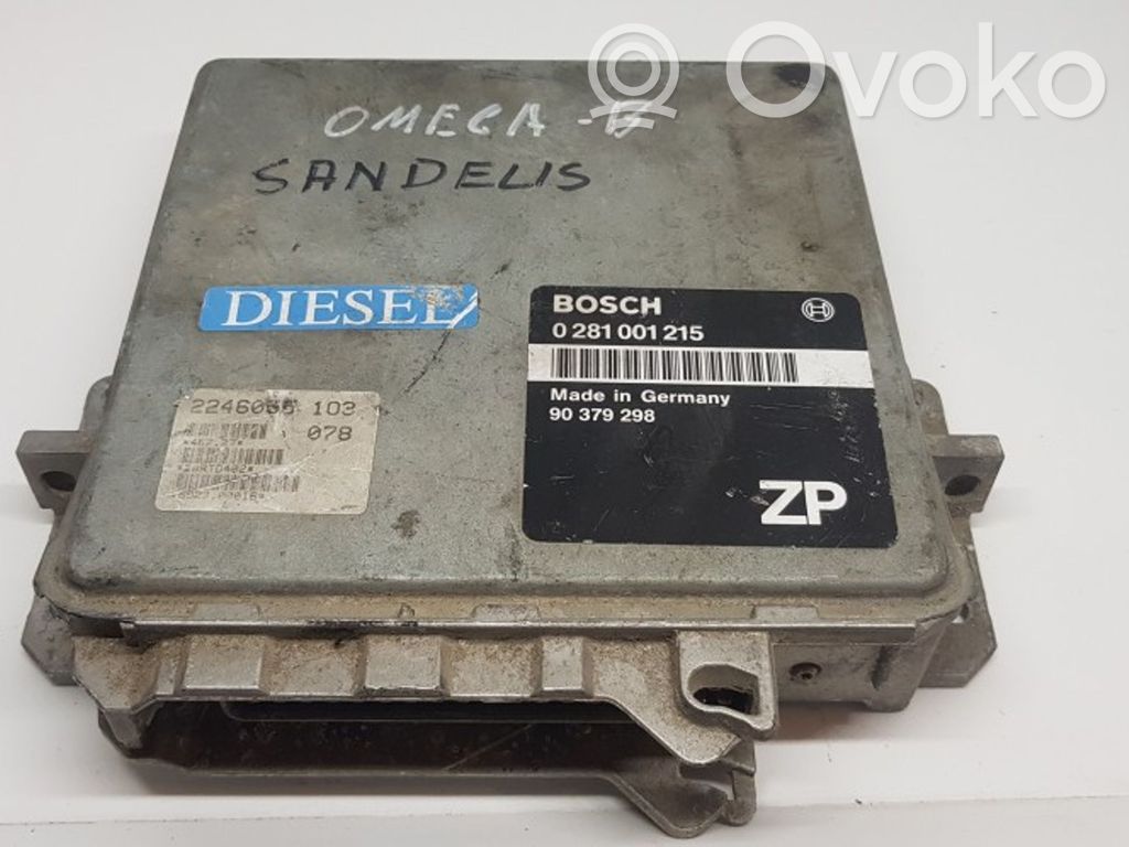 Opel Omega B1 Engine control unit/module 