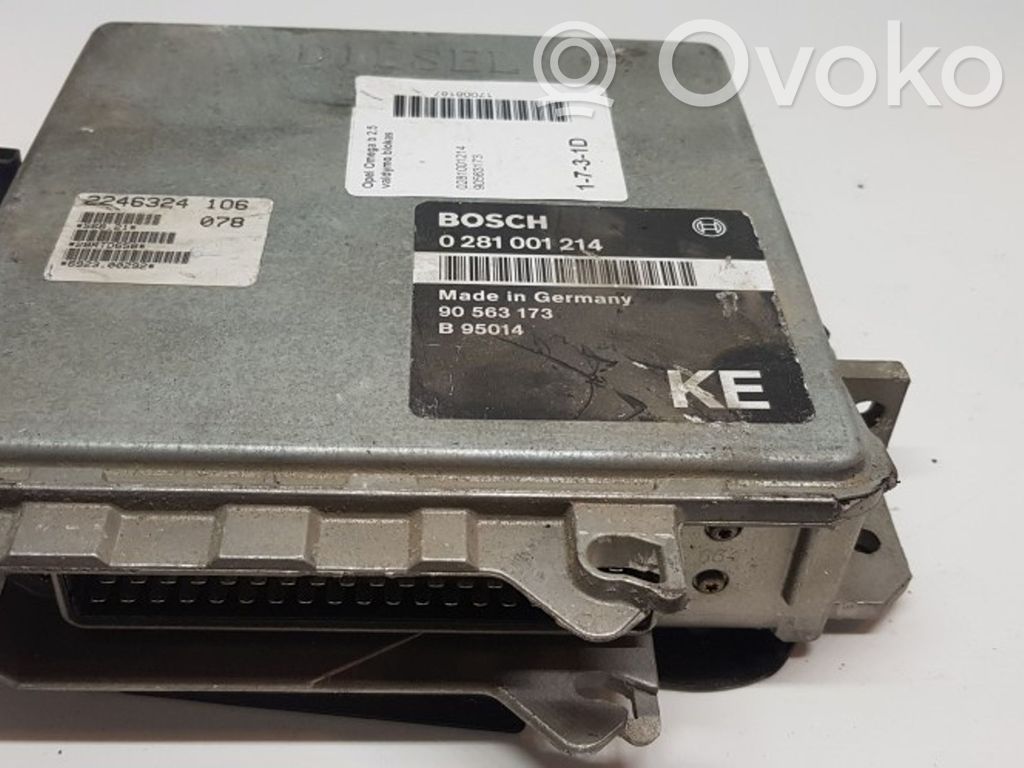Opel Omega B1 Engine control unit/module 