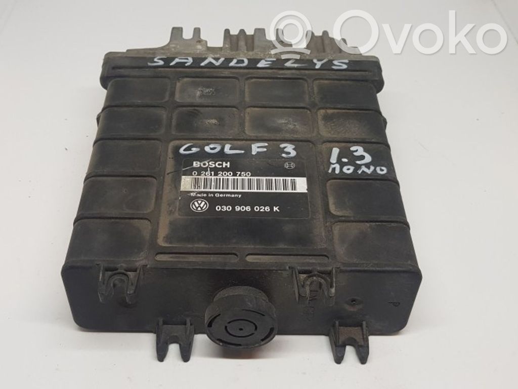 Engine control unit/module   0261200750,030906026K