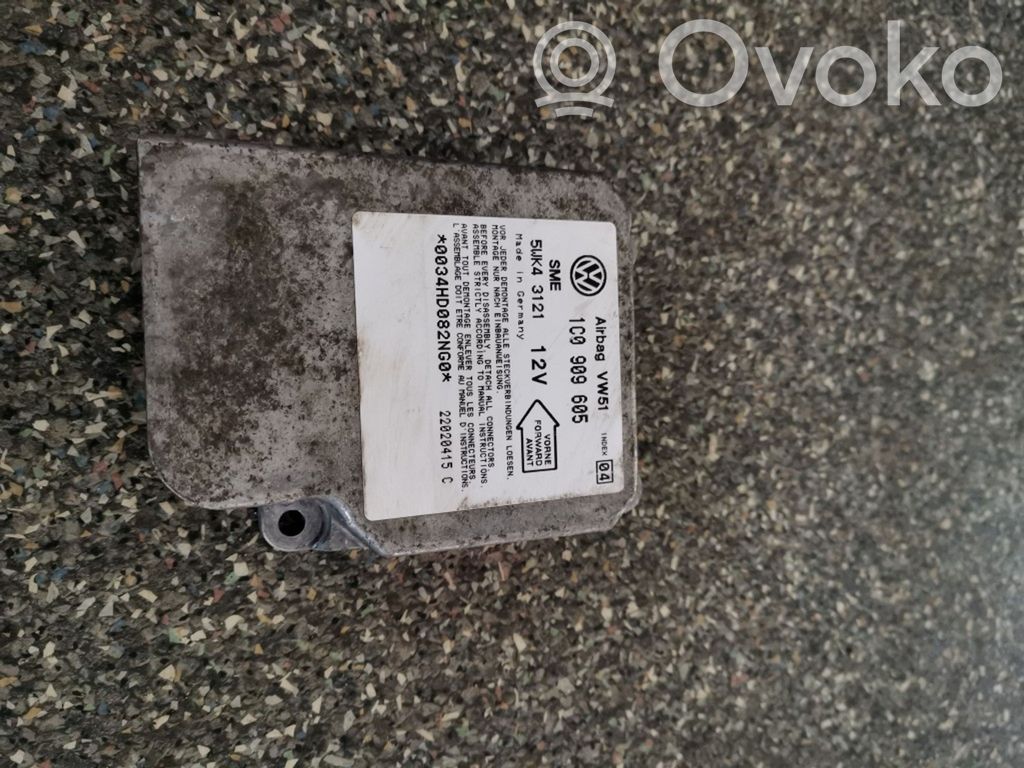 Airbag control unit/module   1C0909605,5WK43121
