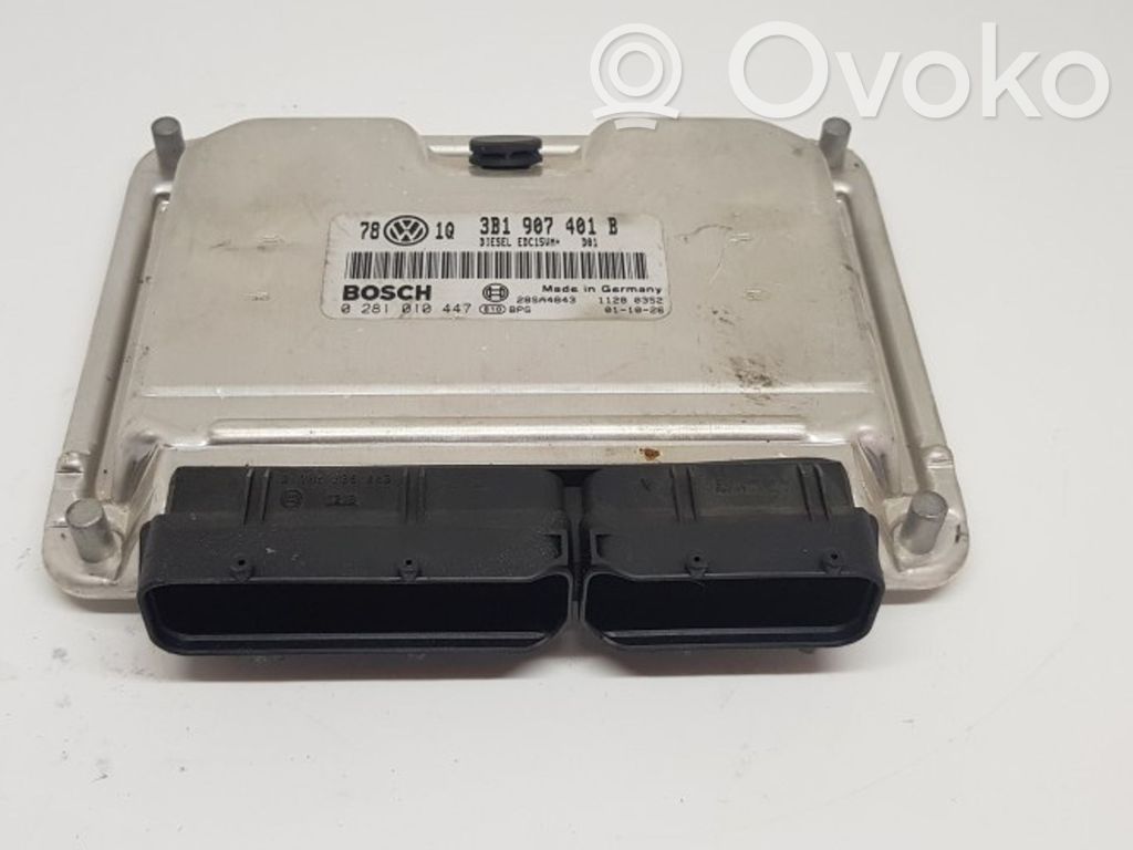 Engine control unit/module   3B1907401B,0281010447