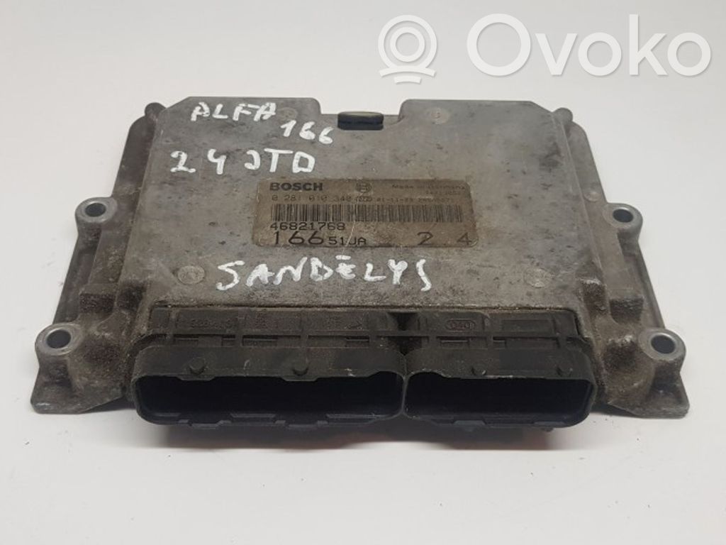 Alfa Romeo 166 Engine control unit/module 