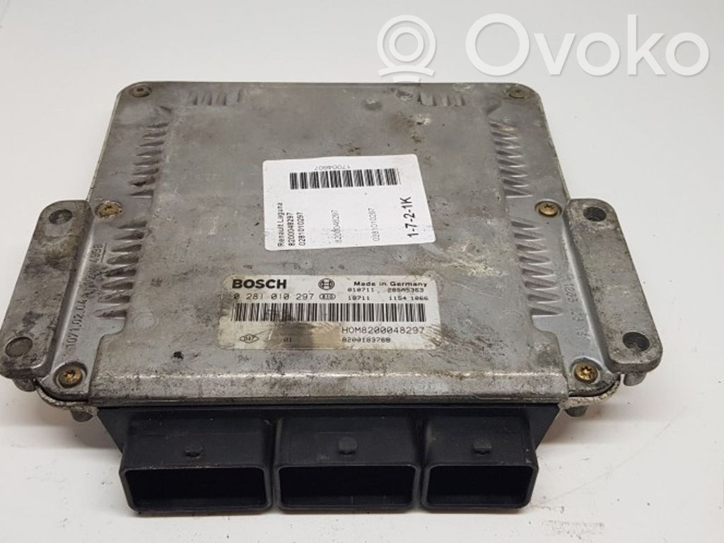 Engine control unit/module   0281010297,8200048297