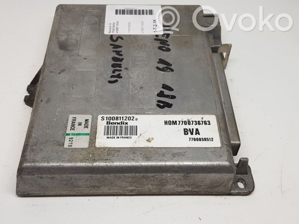 Renault Laguna I Engine control unit/module 
