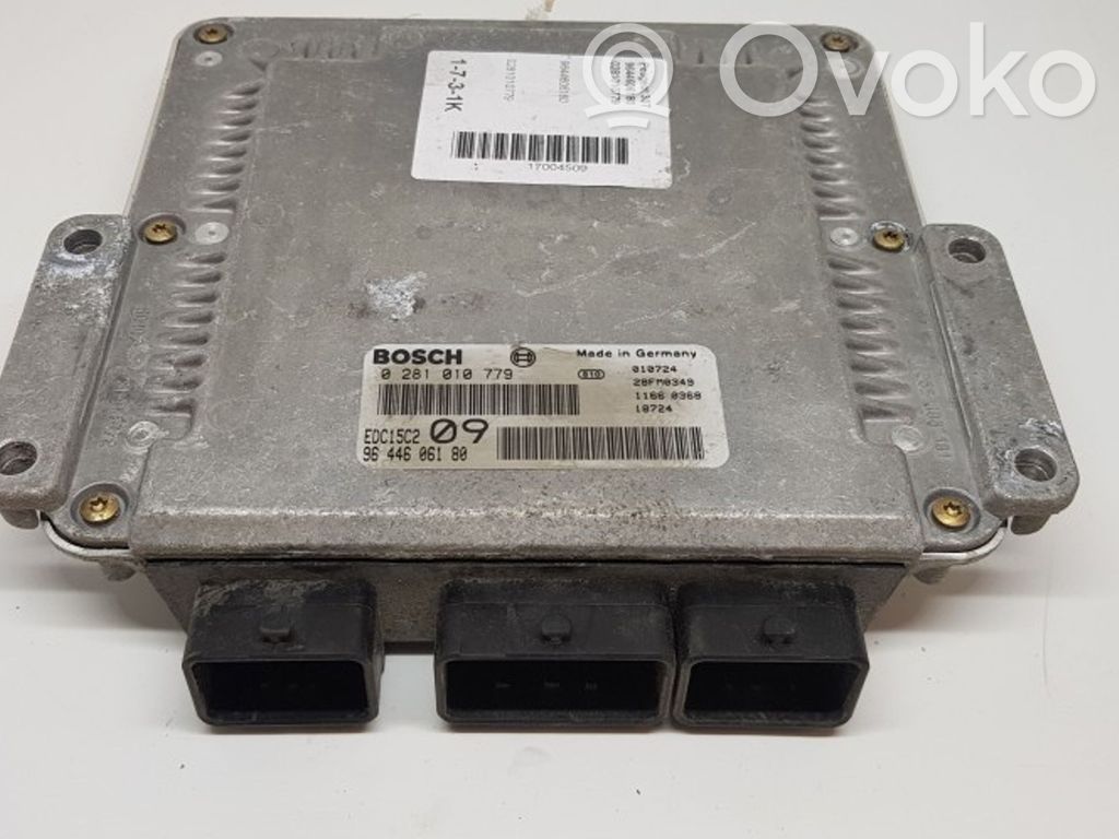 Peugeot 307 Engine control unit/module 