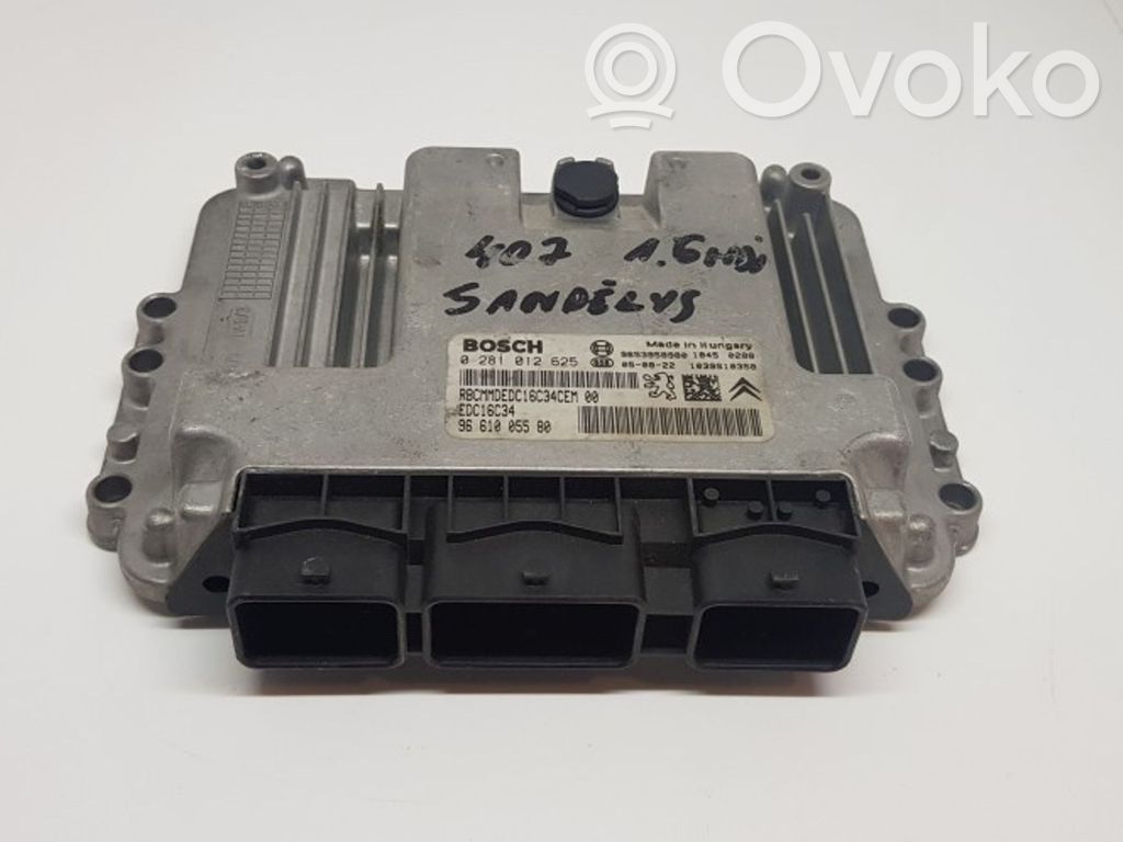 Engine control unit/module   0281012625,9661005580