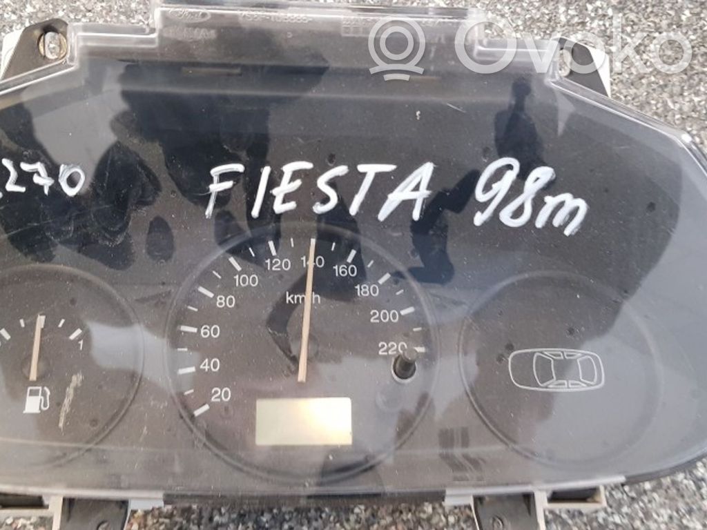 Ford Fiesta Geschwindigkeitsmesser Cockpit 