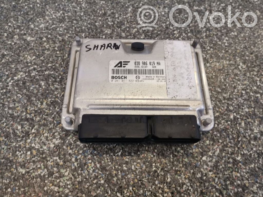Volkswagen Sharan Engine control unit/module 