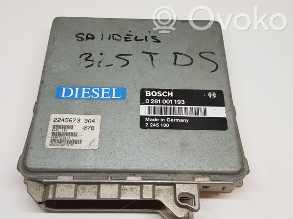 BMW 3 E46 Engine control unit/module 