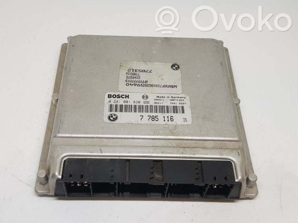 BMW 5 E39 Engine control unit/module 
