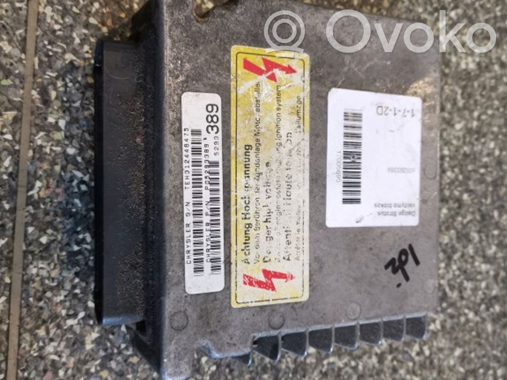 Gearbox control unit/module   P05293389,TEH312448475,05293389,5293389