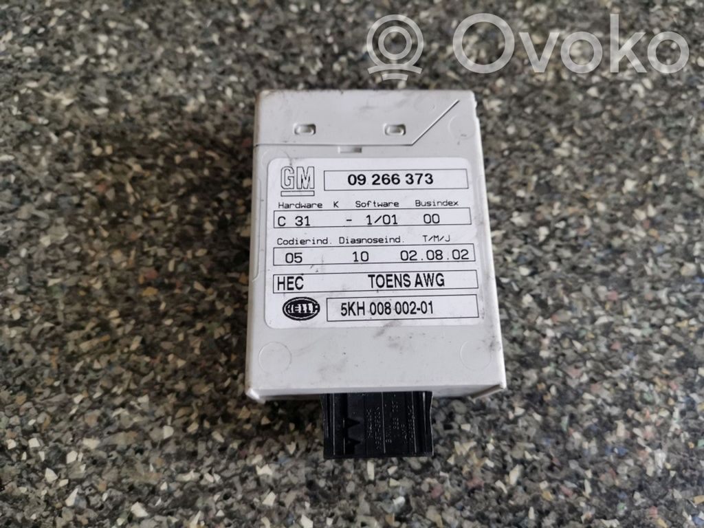 Autres unités de commande / modules   09266373