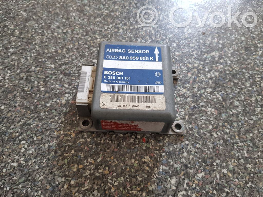 Airbag control unit/module   8A0959655K
