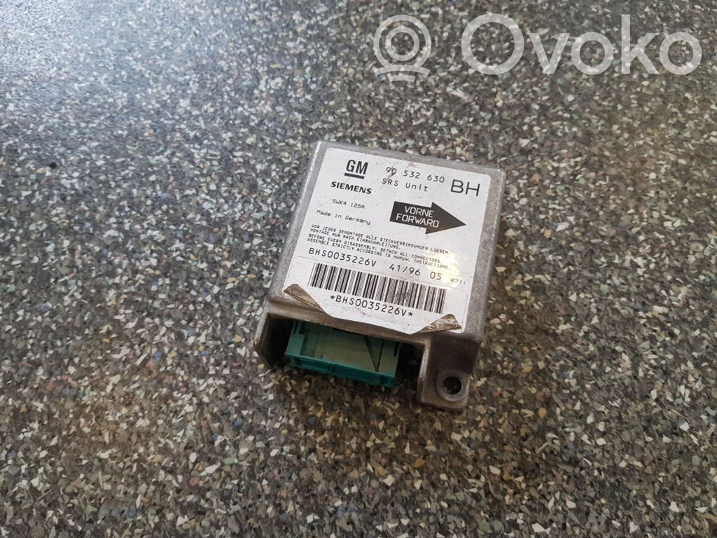 Opel Corsa C Airbag control unit/module 
