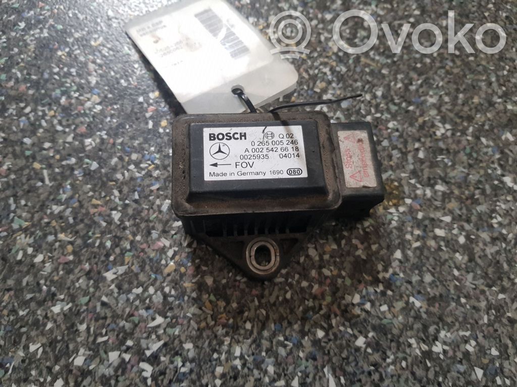 Mercedes-Benz E W210 ESP acceleration yaw rate sensor 